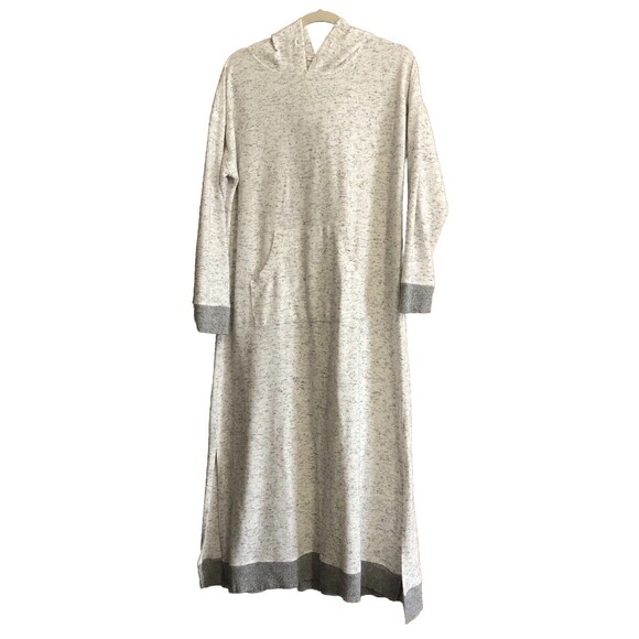 Soft Surroundings Women Lazy Day Lounge hooded sweater Dress Kangaroo Pocket M - Picture 1 of 9